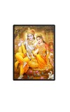 Sri Radha Sri Krishna Laminated Photo - 5x7 Inches, Divine Blessings for Home & Office and Temple Decoration Sri Radha Sri Krishna Laminated Photo - 5x7 Inches, Divine Blessings for Home & Office and Temple Decoration