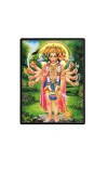 Panchamukhi Sri Hanuman Laminated Photo - 5x7 Inches, Divine Blessings for Home & Office and Temple Decoration Panchamukhi Sri Hanuman Laminated Photo - 5x7 Inches, Divine Blessings for Home & Office and Temple Decoration