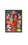 Sri Ram Darbar Laminated Photo - 5x7 Inches, Divine Blessings for Home & Office and Temple Decoration Sri Ram Darbar Laminated Photo - 5x7 Inches, Divine Blessings for Home & Office and Temple Decoration