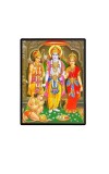Sri Ram Darbar Laminated Photo - 5x7 Inches, Divine Blessings for Home & Office and Temple Decoration Sri Ram Darbar Laminated Photo - 5x7 Inches, Divine Blessings for Home & Office and Temple Decoration