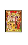 Sri Ram Darbar Laminated Photo - 5x7 Inches, Divine Blessings for Home & Office and Temple Decoration Sri Ram Darbar Laminated Photo - 5x7 Inches, Divine Blessings for Home & Office and Temple Decoration