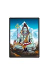 Shiva Laminated Photo - 5x7 Inches, Divine Blessings for Home & Office and Temple Decoration Shiva Laminated Photo - 5x7 Inches, Divine Blessings for Home & Office and Temple Decoration