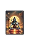 Shiva Laminated Photo - 5x7 Inches, Divine Blessings for Home & Office and Temple Decoration Shiva Laminated Photo - 5x7 Inches, Divine Blessings for Home & Office and Temple Decoration
