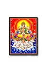 Lord Surya Laminated Photo  - 5x7 Inches, Divine Blessings for Home & Office and Temple Decoration