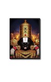 Lord Tirupati Balaji Laminated Photo - 5x7 Inches, Divine Blessings for Home & Office and Temple Decoration Lord Tirupati Balaji Laminated Photo - 5x7 Inches, Divine Blessings for Home & Office and Temple Decoration