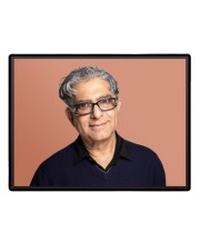 Deepak Chopra Laminated Photo  - 5x7 Inches, Divine Blessings for Home & Office and Temple Decoration