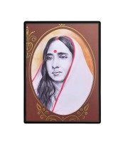 Ma Sarada  Laminated Photo  - 5x7 Inches, Divine Blessings for Home & Office and Temple Decoration