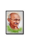 Mahatma Gandhi Laminated Photo - 5x7 Inches, Divine Blessings for Home & Office and Temple Decoration Mahatma Gandhi Laminated Photo - 5x7 Inches, Divine Blessings for Home & Office and Temple Decoration