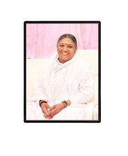 Mata Amritanandamayi (Amma)  Laminated Photo  - 5x7 Inches, Divine Blessings for Home & Office and Temple Decoration