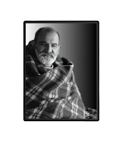 Neem Karoli Baba  Laminated Photo  - 5x7 Inches, Divine Blessings for Home & Office and Temple Decoration