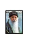 Osho  Laminated Photo  - 5x7 Inches, Divine Blessings for Home & Office and Temple Decoration