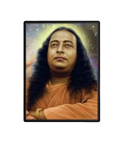 Paramahansa Yogananda  Laminated Photo  - 5x7 Inches, Divine Blessings for Home & Office and Temple Decoration
