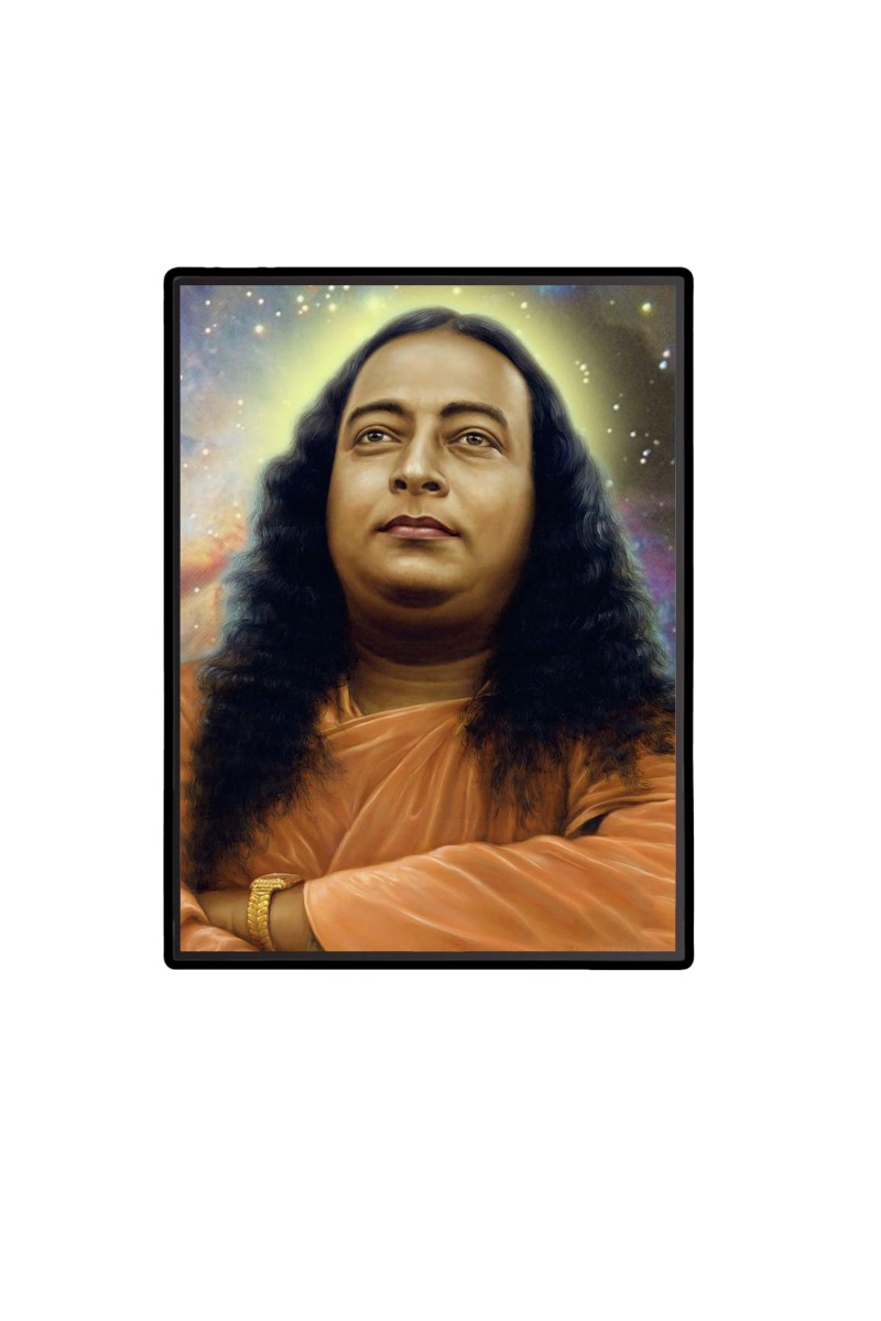 Paramahansa Yogananda  Laminated Photo  - 5x7 Inches, Divine Blessings for Home & Office and Temple Decoration