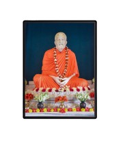 Sri Ramakrishna Paramahansa Laminated Photo  - 5x7 Inches, Divine Blessings for Home & Office and Temple Decoration