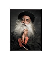 Sadhguru (Jaggi Vasudev)  Laminated Photo  - 5x7 Inches, Divine Blessings for Home & Office and Temple Decoration