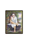 Sai Baba Laminated Photo - 5x7 Inches, Divine Blessings for Home & Office and Temple Decoration Sai Baba Laminated Photo - 5x7 Inches, Divine Blessings for Home & Office and Temple Decoration