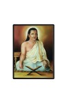 Sankardev  Laminated Photo  - 5x7 Inches, Divine Blessings for Home & Office and Temple Decoration