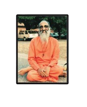 Swami Chinmayananda  Laminated Photo  - 5x7 Inches, Divine Blessings for Home & Office and Temple Decoration