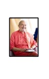Swami Kriyananda Laminated Photo - 5x7 Inches, Divine Blessings for Home & Office and Temple Decoration Swami Kriyananda Laminated Photo - 5x7 Inches, Divine Blessings for Home & Office and Temple Decoration