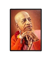 Swami Prabhupada Laminated Photo - 5x7 Inches, Divine Blessings for Home & Office and Temple Decoration Swami Prabhupada Laminated Photo - 5x7 Inches, Divine Blessings for Home & Office and Temple Decoration