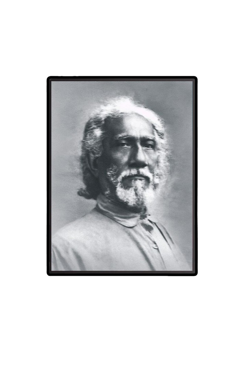 Swami Sri Yukteswar Laminated Photo  - 5x7 Inches, Divine Blessings for Home & Office and Temple Decoration