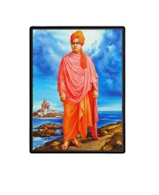 Swami Vivekananda Laminated Photo - 5x7 Inches, Divine Blessings for Home & Office and Temple Decoration Swami Vivekananda Laminated Photo - 5x7 Inches, Divine Blessings for Home & Office and Temple Decoration