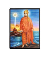 Swami Vivekananda Laminated Photo - 5x7 Inches, Divine Blessings for Home & Office and Temple Decoration Swami Vivekananda Laminated Photo - 5x7 Inches, Divine Blessings for Home & Office and Temple Decoration