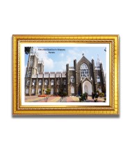 Arthunkal Basilica Church Church Photo Frame, 10x14 Inches Beautiful Elegant Framed Wall Art of Iconic Cathedral Arthunkal Basilica Church Church Photo Frame, 10x14 Inches Beautiful Elegant Framed Wall Art of Iconic Cathedral
