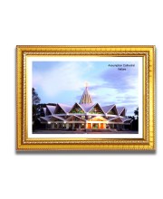 Assumption Cathedral Church Church Photo Frame, 10x14 Inches Beautiful Elegant Framed Wall Art of Iconic Cathedral Assumption Cathedral Church Church Photo Frame, 10x14 Inches Beautiful Elegant Framed Wall Art of Iconic Cathedral