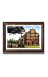 Basilica of Bom Jesus  Church Church Photo Frame, 10x14 Inches Beautiful Elegant Framed Wall Art of Iconic Cathedral