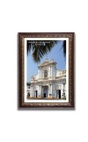 Immaculate Conception Cathedral  Church Church Photo Frame, 10x14 Inches Beautiful Elegant Framed Wall Art of Iconic Cathedral