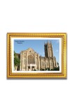 Medak Cathedral  Church Church Photo Frame, 10x14 Inches Beautiful Elegant Framed Wall Art of Iconic Cathedral