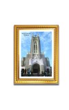 Medak Cathedral  Church Church Photo Frame, 10x14 Inches Beautiful Elegant Framed Wall Art of Iconic Cathedral
