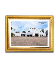 Parumala Church Church Church Photo Frame, 10x14 Inches Beautiful Elegant Framed Wall Art of Iconic Cathedral