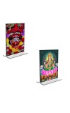 Car Desk/Table Top Maa Tara & maa Lakhsmi Acrylic T-Style Photo Stand - 2.5x3.5 Inches, Compact and Stylish Spiritual Display, easily change 2 photos ( Pack of 1 ) Car Desk/Table Top Maa Tara & maa Lakhsmi Acrylic T-Style Photo Stand - 2.5x3.5 Inches, Compact and Stylish Spiritual Display, easily change 2 photos ( Pack of 1 )