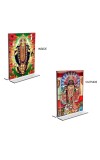 Car Desk/Table Top Maa Kali & Dakshineswar Kali Acrylic T-Style Photo Stand - 2.5x3.5 Inches, Compact and Stylish Spiritual Display, easily change 2 photos ( Pack of 1 ) Car Desk/Table Top Maa Kali & Dakshineswar Kali Acrylic T-Style Photo Stand - 2.5x3.5 Inches, Compact and Stylish Spiritual Display, easily change 2 photos ( Pack of 1 )