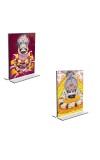 Car Desk/Table Top Lord Khatu shyam Acrylic T-Style Photo Stand - 2.5x3.5 Inches, Compact and Stylish Spiritual Display, easily change 2 photos ( Pack of 1 ) Car Desk/Table Top Lord Khatu shyam Acrylic T-Style Photo Stand - 2.5x3.5 Inches, Compact and Stylish Spiritual Display, easily change 2 photos ( Pack of 1 )