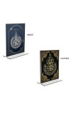 Car Desk/Table Top Islamic Allah Acrylic T-Style Photo Stand - 2.5x3.5 Inches, Compact and Stylish Spiritual Display, easily change 2 photos ( Pack of 1 ) Car Desk/Table Top Islamic Allah Acrylic T-Style Photo Stand - 2.5x3.5 Inches, Compact and Stylish Spiritual Display, easily change 2 photos ( Pack of 1 )