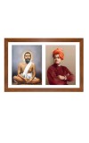 Ramakrishna paramahamsa and vivekananda Photo Frame - 11x15Inches - Spiritual Artwork for Home Wall Decoration, Puja Room and Office Decoration and Gifting Ramakrishna paramahamsa and vivekananda Photo Frame - 11x15Inches - Spiritual Artwork for Home Wall Decoration, Puja Room and Office Decoration and Gifting