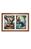 Radha and krishna Photo Frame - 11x15Inches - Spiritual Artwork for Home Wall Decoration, Puja Room and Office Decoration and Gifting 