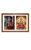 Sita and lakshmi Photo Frame - 11x15Inches - Spiritual Artwork for Home Wall Decoration, Puja Room and Office Decoration and Gifting Sita and lakshmi Photo Frame - 11x15Inches - Spiritual Artwork for Home Wall Decoration, Puja Room and Office Decoration and Gifting