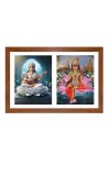 Goddess saraswati and rukmini matha Photo Frame - 11x15Inches - Spiritual Artwork for Home Wall Decoration, Puja Room and Office Decoration and Gifting Goddess saraswati and rukmini matha Photo Frame - 11x15Inches - Spiritual Artwork for Home Wall Decoration, Puja Room and Office Decoration and Gifting