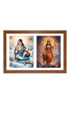 Ganga and durga matha Photo Frame - 11x15Inches - Spiritual Artwork for Home Wall Decoration, Puja Room and Office Decoration and Gifting Ganga and durga matha Photo Frame - 11x15Inches - Spiritual Artwork for Home Wall Decoration, Puja Room and Office Decoration and Gifting