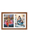 Rukmini and ganga Photo Frame - 11x15Inches - Spiritual Artwork for Home Wall Decoration, Puja Room and Office Decoration and Gifting Rukmini and ganga Photo Frame - 11x15Inches - Spiritual Artwork for Home Wall Decoration, Puja Room and Office Decoration and Gifting