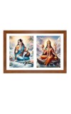 Ganga and parvathi Photo Frame - 11x15Inches - Spiritual Artwork for Home Wall Decoration, Puja Room and Office Decoration and Gifting Ganga and parvathi Photo Frame - 11x15Inches - Spiritual Artwork for Home Wall Decoration, Puja Room and Office Decoration and Gifting