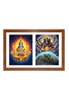 Agni and vayu Photo Frame - 11x15Inches - Spiritual Artwork for Home Wall Decoration, Puja Room and Office Decoration and Gifting Agni and vayu Photo Frame - 11x15Inches - Spiritual Artwork for Home Wall Decoration, Puja Room and Office Decoration and Gifting