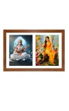 Saraswati and sita Photo Frame - 11x15Inches - Spiritual Artwork for Home Wall Decoration, Puja Room and Office Decoration and Gifting 