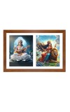 Saraswathi and uma Photo Frame - 11x15Inches - Spiritual Artwork for Home Wall Decoration, Puja Room and Office Decoration and Gifting Saraswathi and uma Photo Frame - 11x15Inches - Spiritual Artwork for Home Wall Decoration, Puja Room and Office Decoration and Gifting