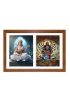 Saraswathi and kali Photo Frame - 11x15Inches - Spiritual Artwork for Home Wall Decoration, Puja Room and Office Decoration and Gifting Saraswathi and kali Photo Frame - 11x15Inches - Spiritual Artwork for Home Wall Decoration, Puja Room and Office Decoration and Gifting