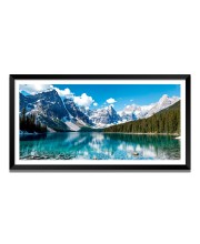 Nature Landscape Floating Frame Scenery Digital Print - 12x24 inch Modern Nature Wall Art for Living Room, Bedroom, Office, Hotels, Drawing Room